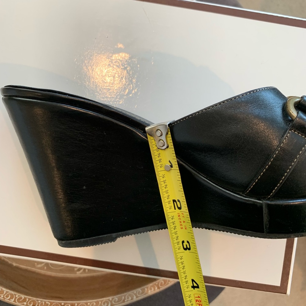Coach platform sandals size 9 1/2 - Picture 9 of 11